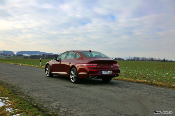 Genesis G80 schräg hinten links