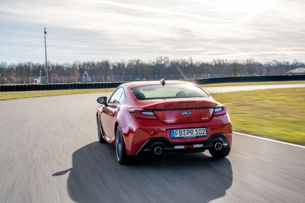 Subaru BRZ II on track