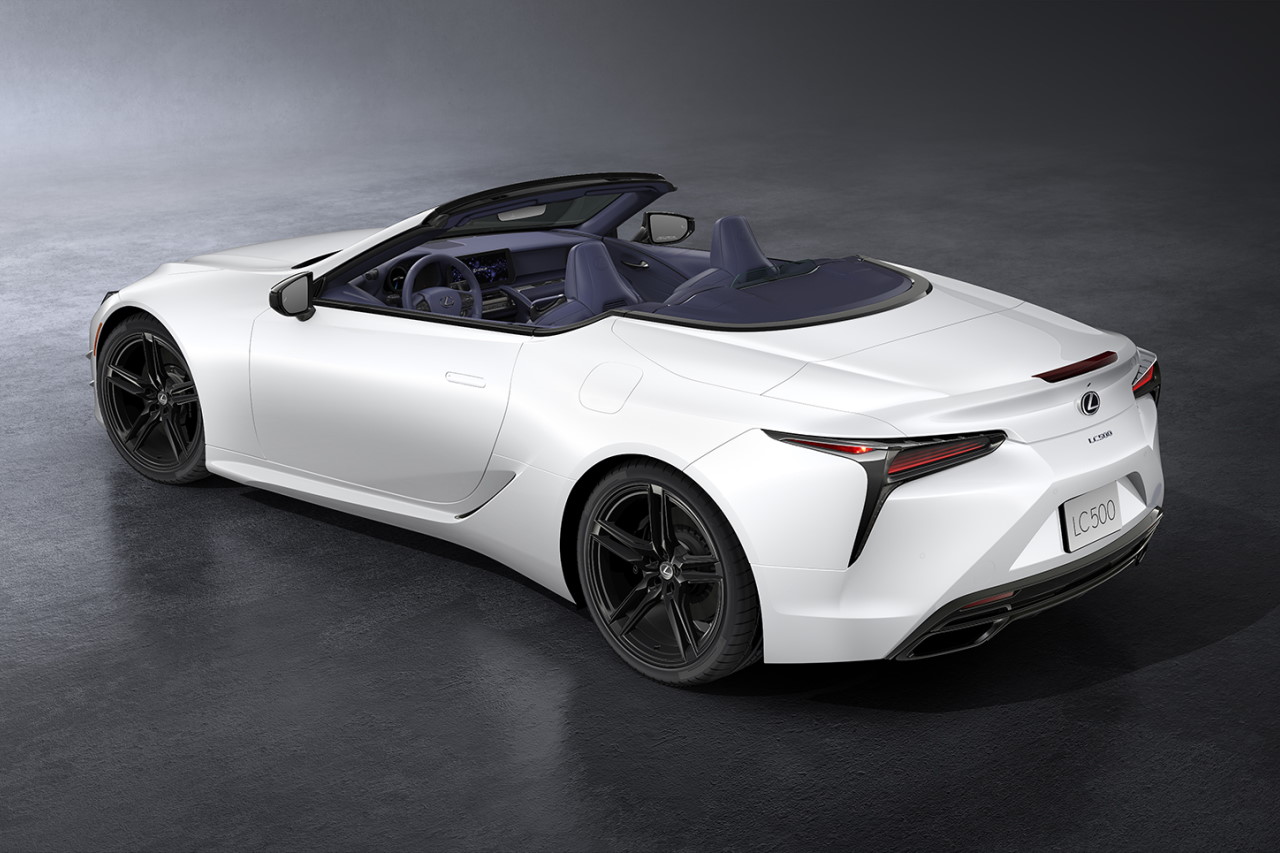 Neues Lexus LC500 Heck