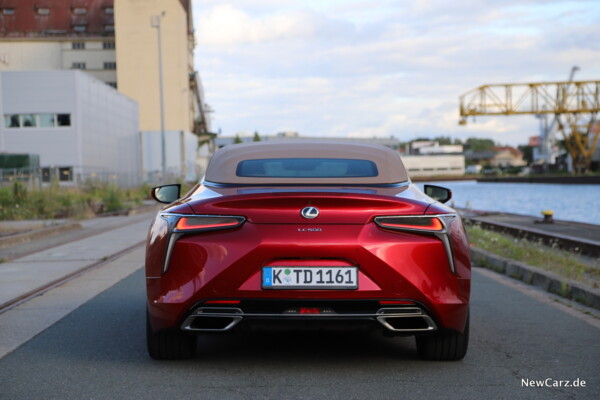 Lexus LC 500 Cabrio Heck