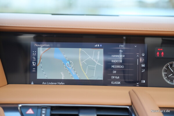 Lexus LC 500 Infotainment