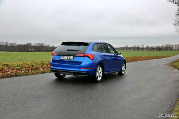 Skoda Scala Monte Carlo schräg hinten rechts