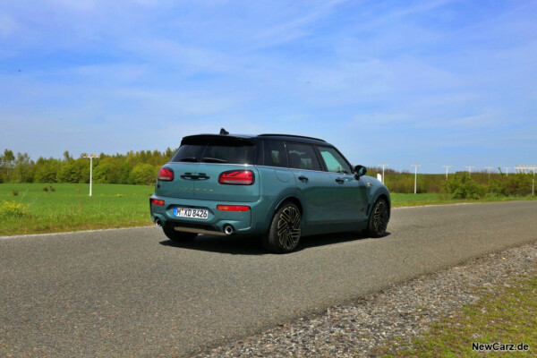 Mini Clubman JCW All4 schräg hinten rechts