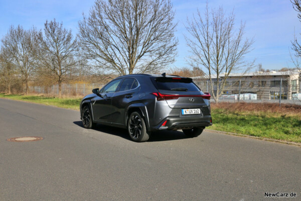 Lexus UX 250h schräg hinten links