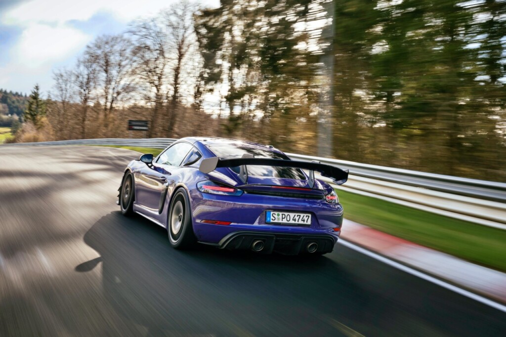 Cayman GT4 RS Heck