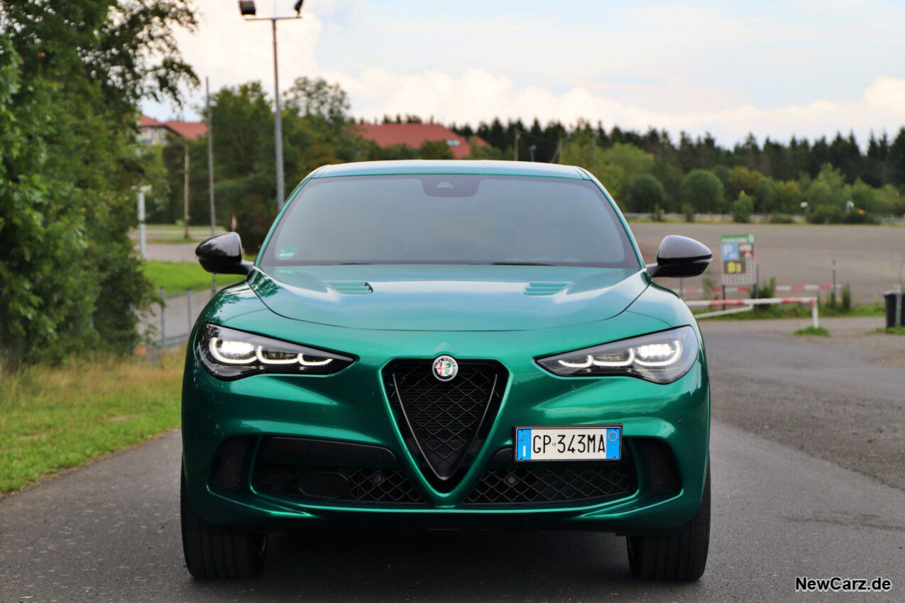 Alfa Romeo Stelvio Quadrofoglio Facelift Front
