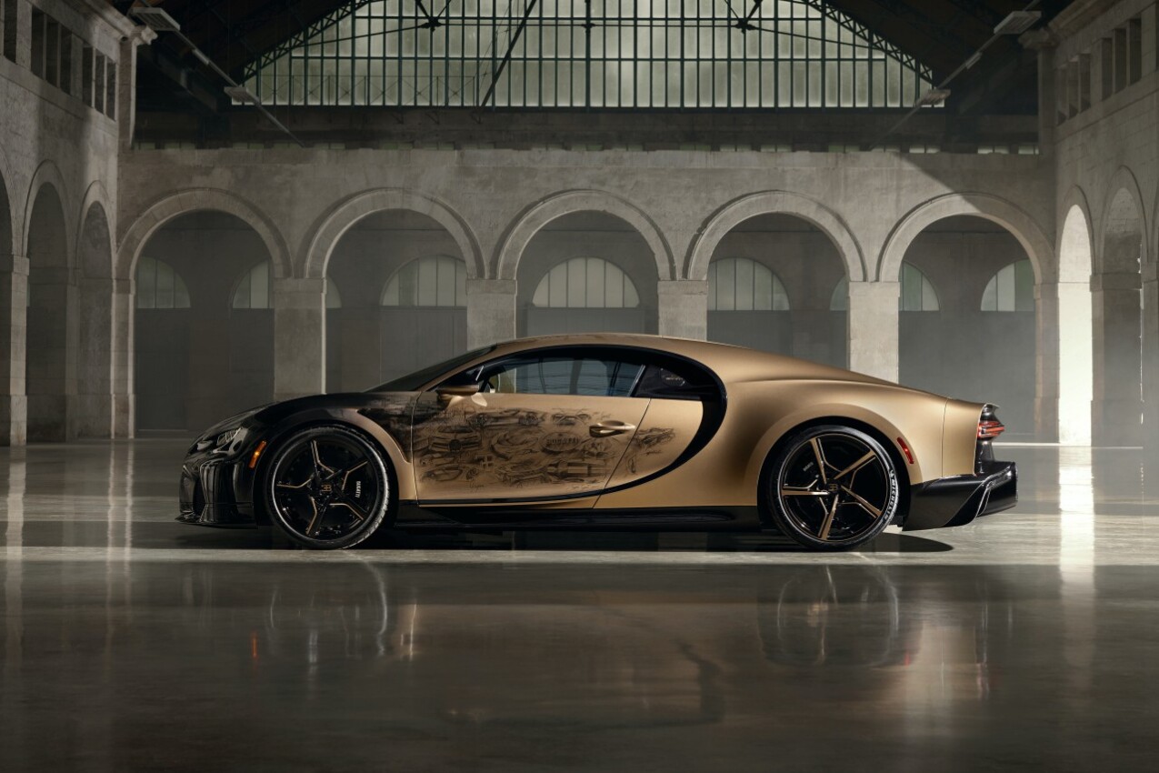 Bugatti Chiron Super Sport Golden Era Seite