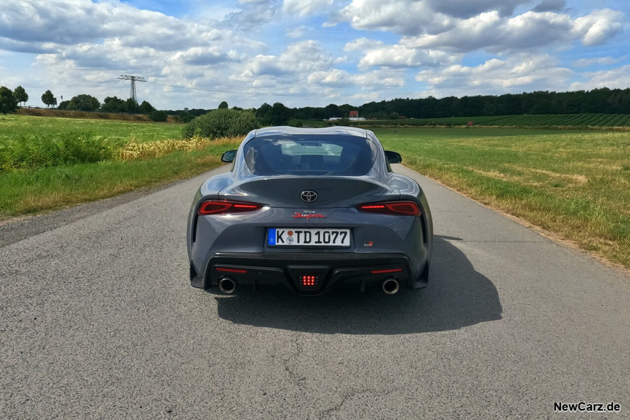 Toyota GR Supra 3.0 Heckansicht