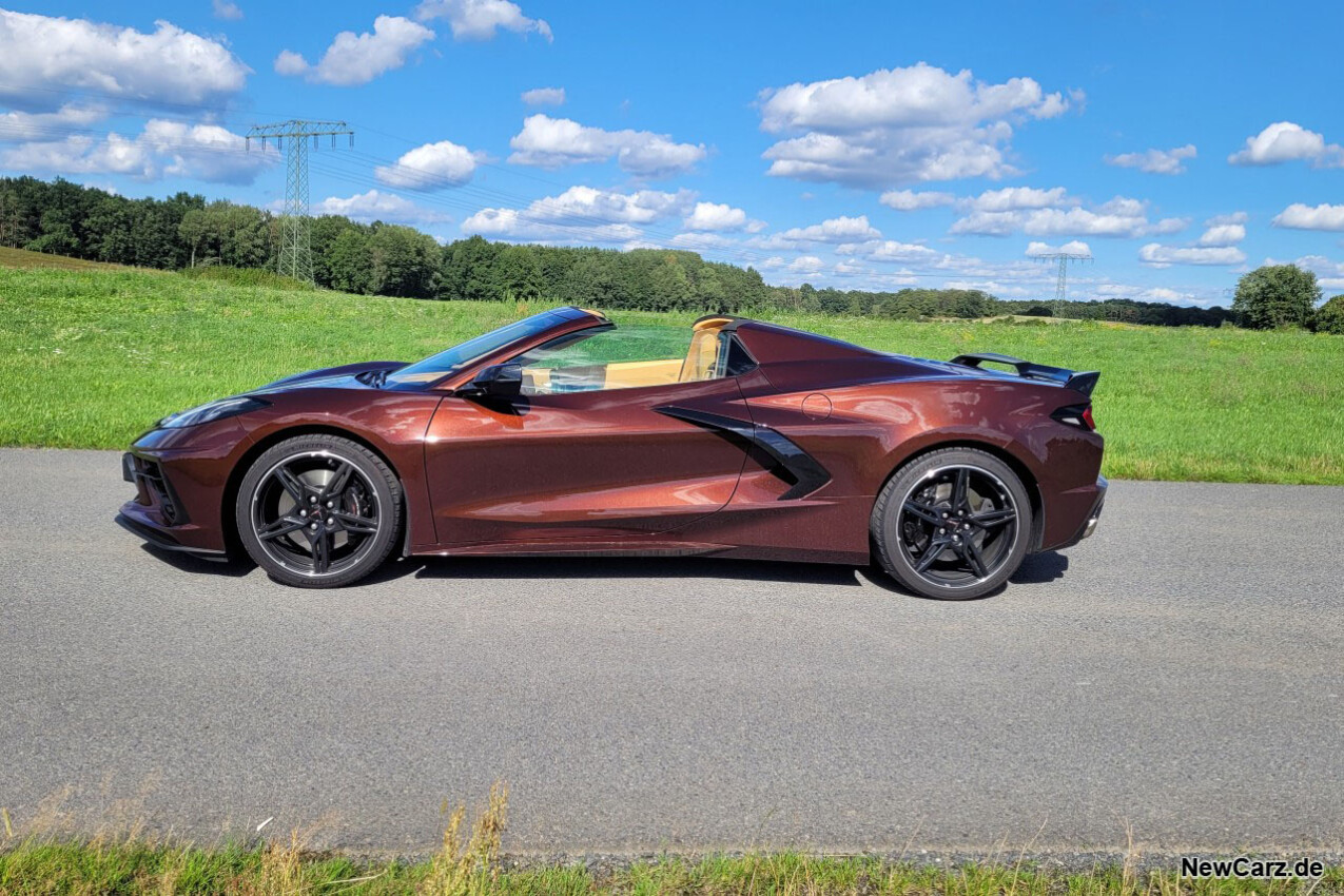 Corvette C8 Stingray Cabriolet Seite links