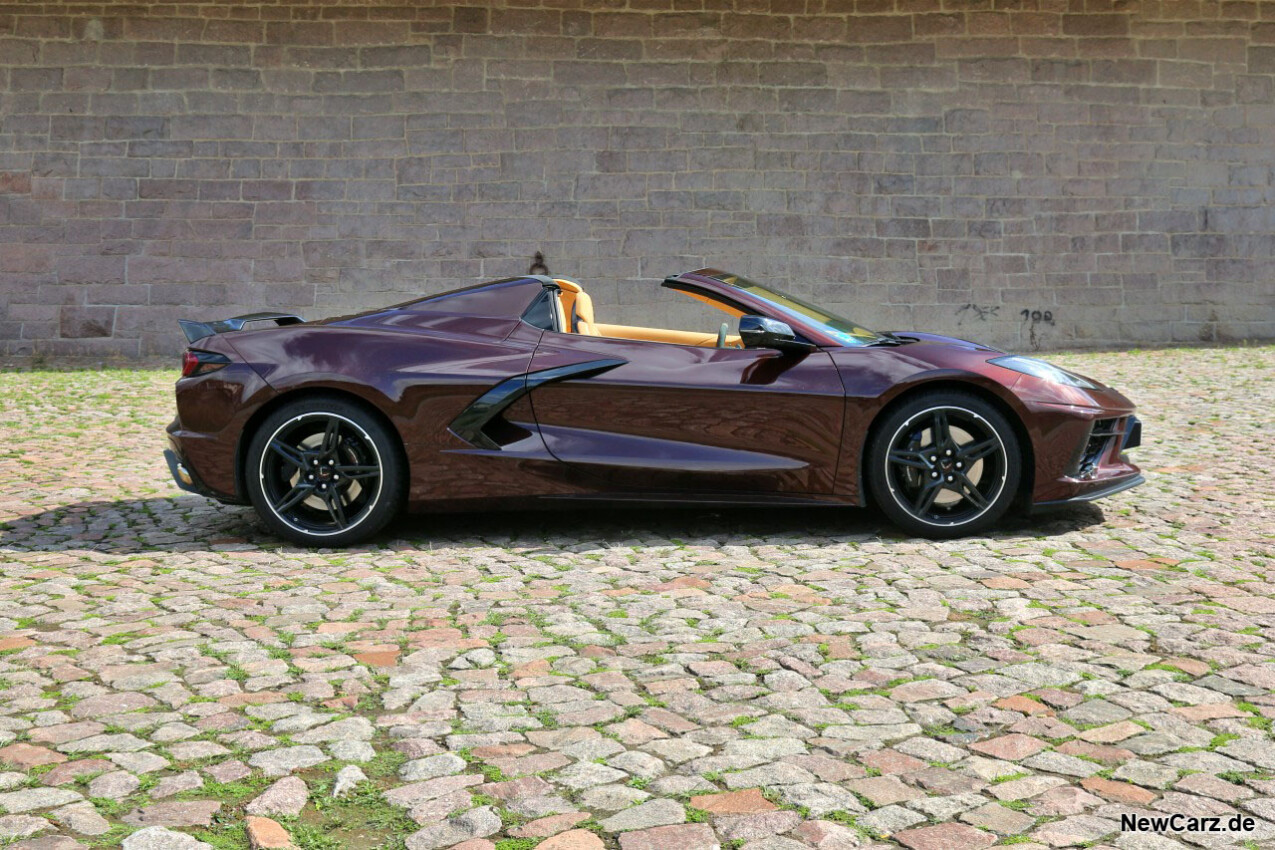 Corvette C8 Stingray Cabriolet offen