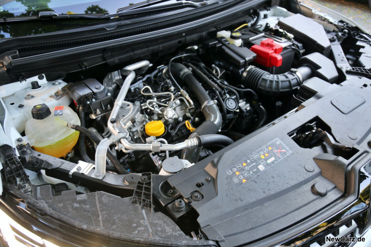 Motorraum Renault Austral Mild Hybrid 160
