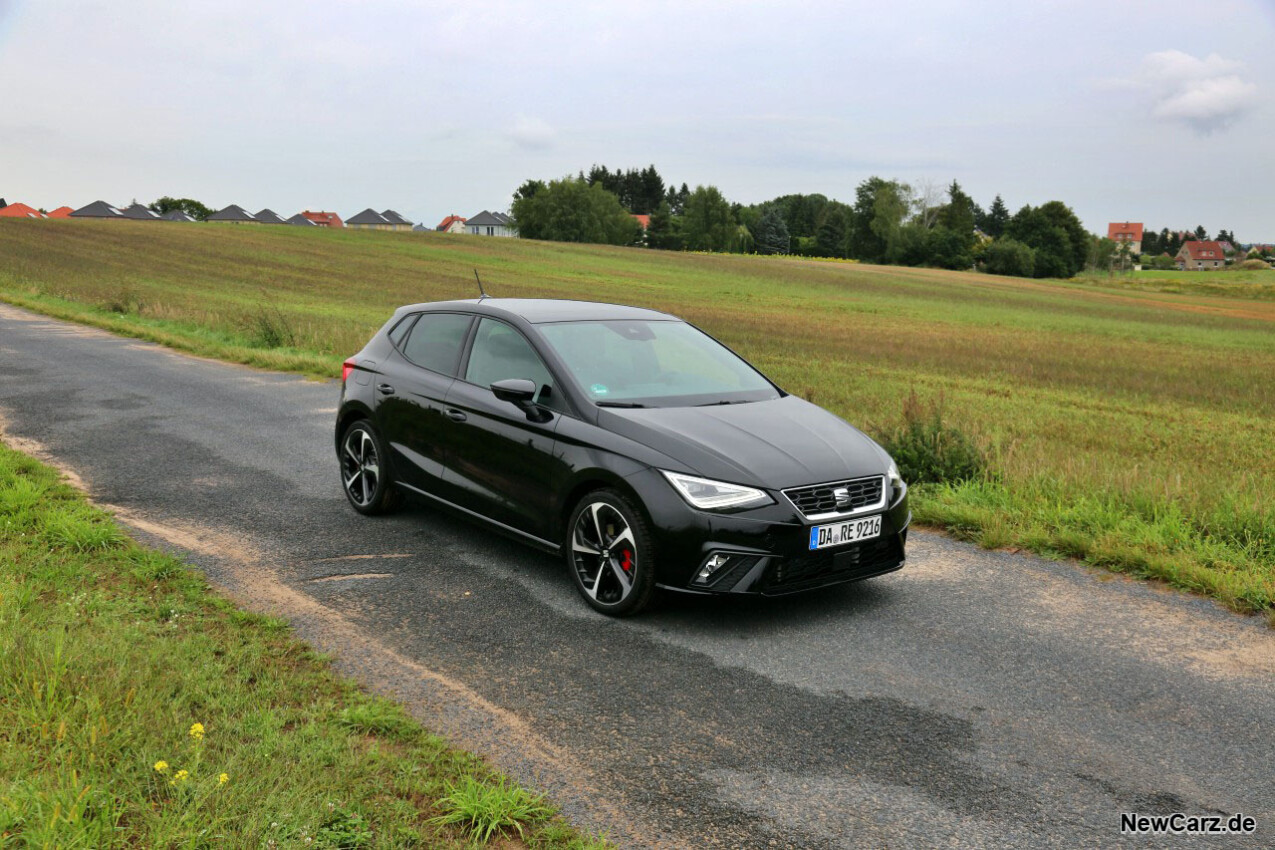 Seat Ibiza 1.5 TSI FR schräg vorne rechts