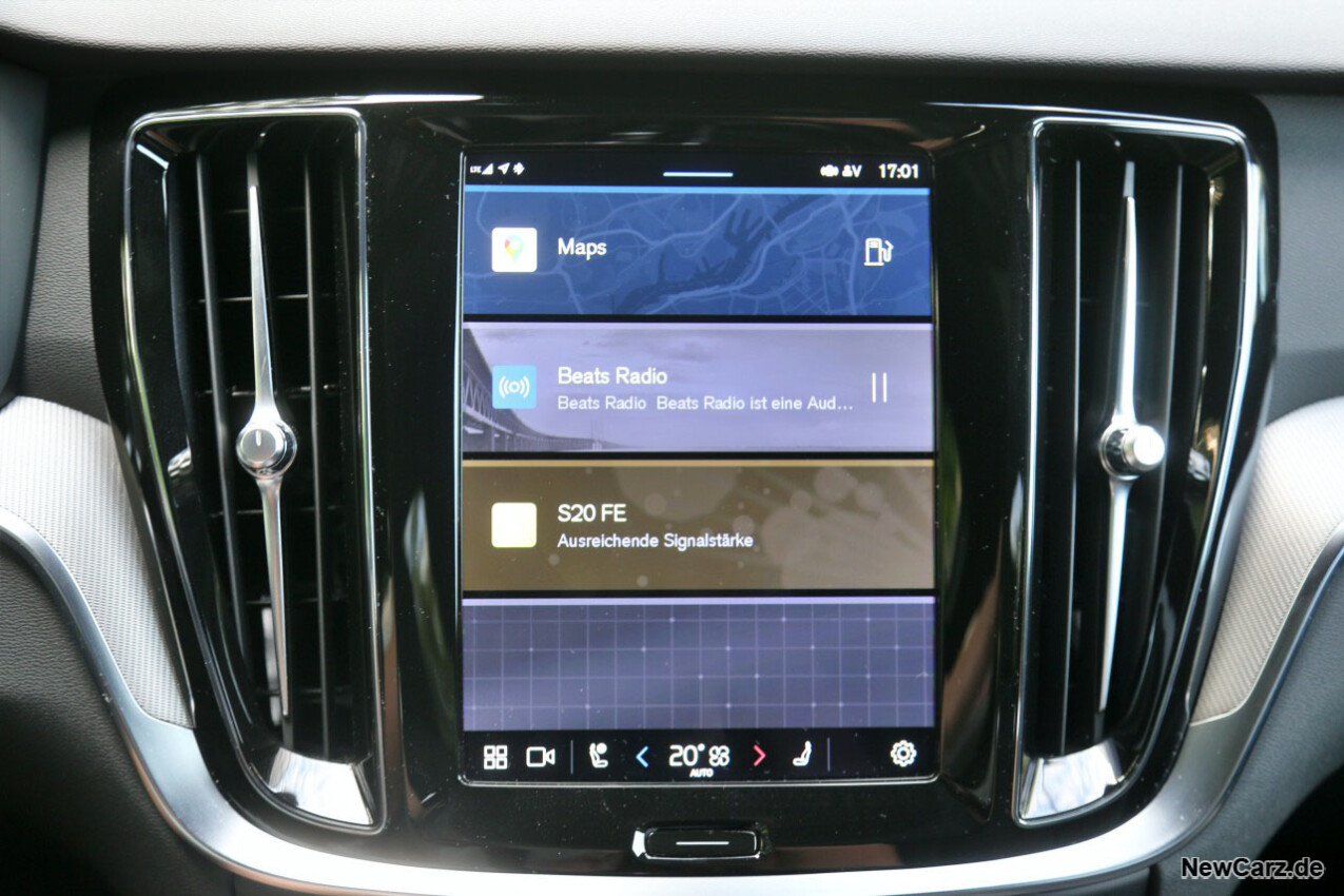 Android im Volvo V60 B4