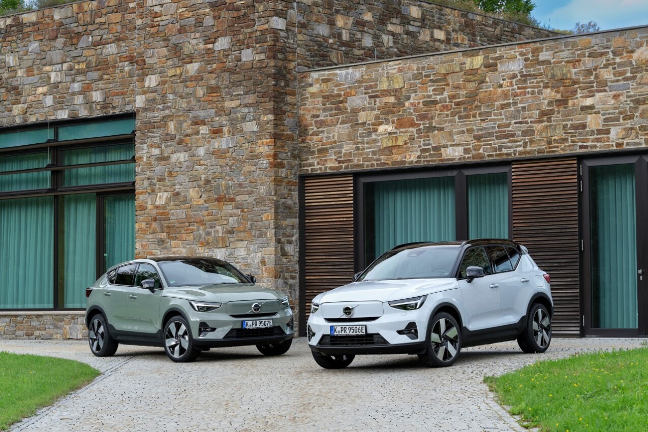 Volvo C40 und Volvo XC40