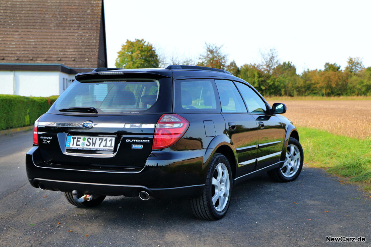 Subaru Outback 2008 rear diagonal