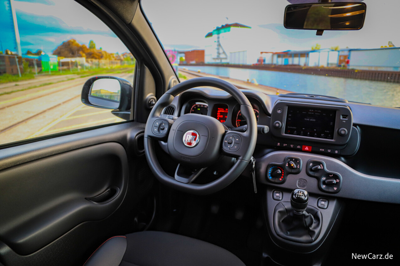 Fiat Panda Hybrid Innenraum