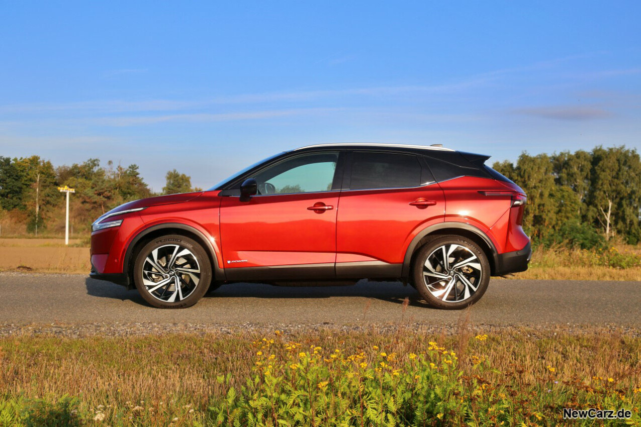 Nissan Qashqai e-Power Seite links