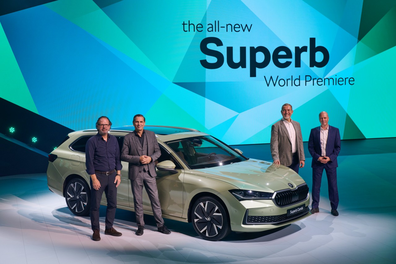 Der neue Skoda Superb – Weltpremiere des Passat-Pendant