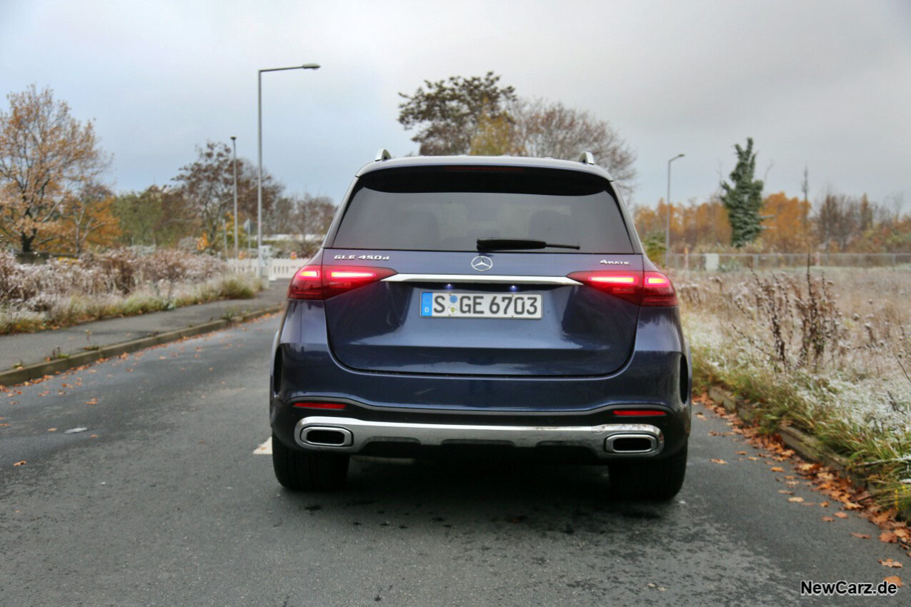 Mercedes-Benz GLE 450d 4Matic hinten