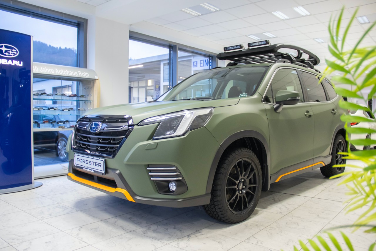 Subaru-Forester-FRANKONIA-Unikat-f-r-J-ger-versteigert