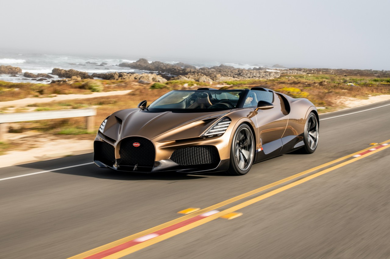 Bugatti W16 Mistral – Erste Fotos vom Hypercar