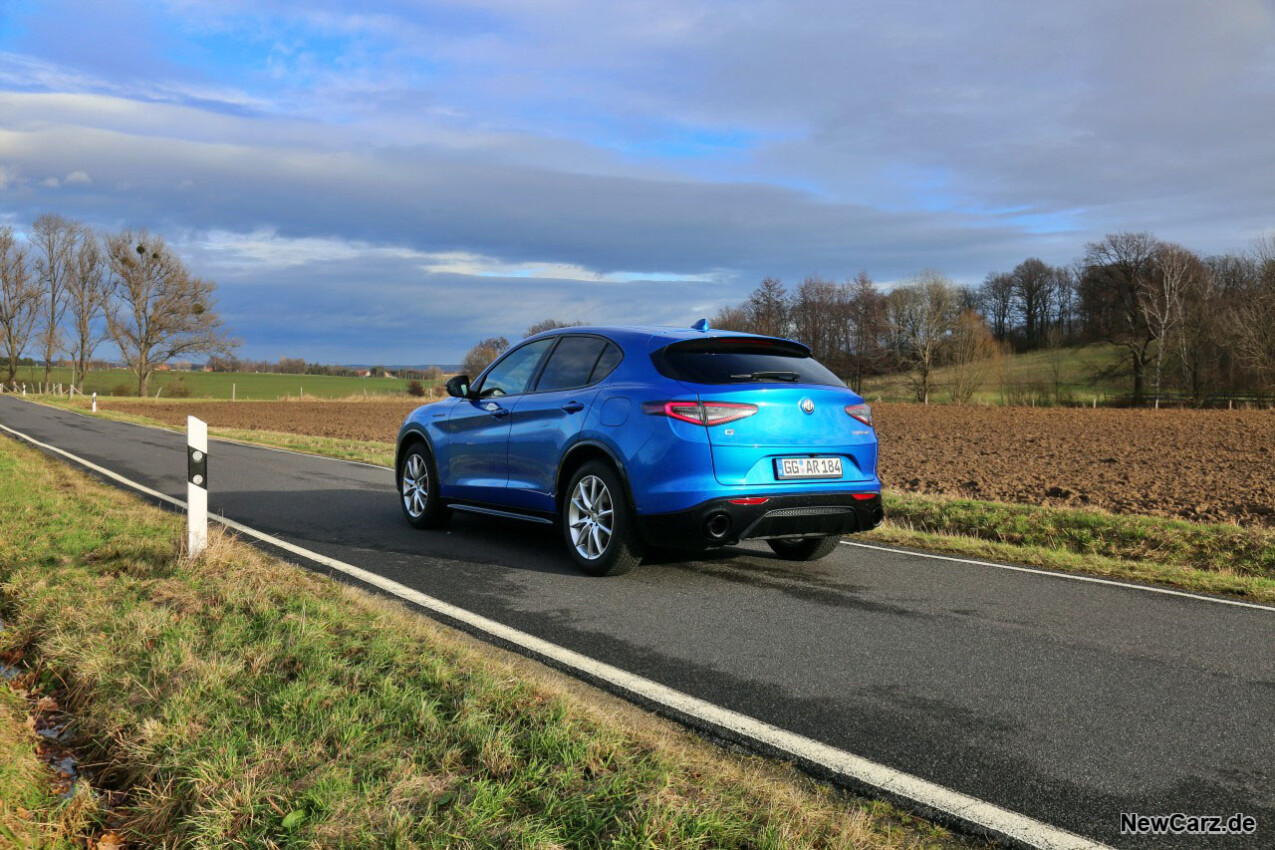 Alfa Romeo Stelvio Diesel schräg hinten links