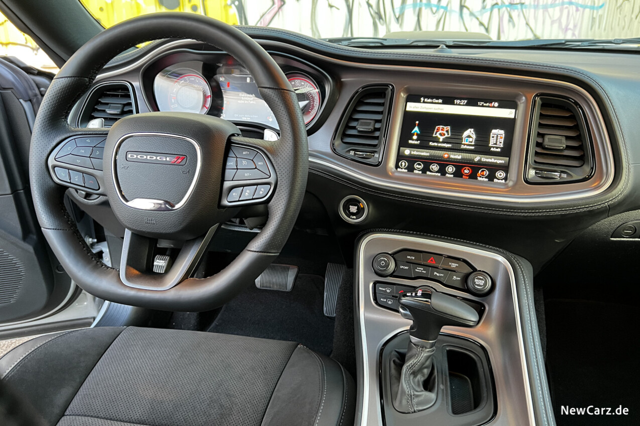 Dodge Challenger R/T Shaker Interieur