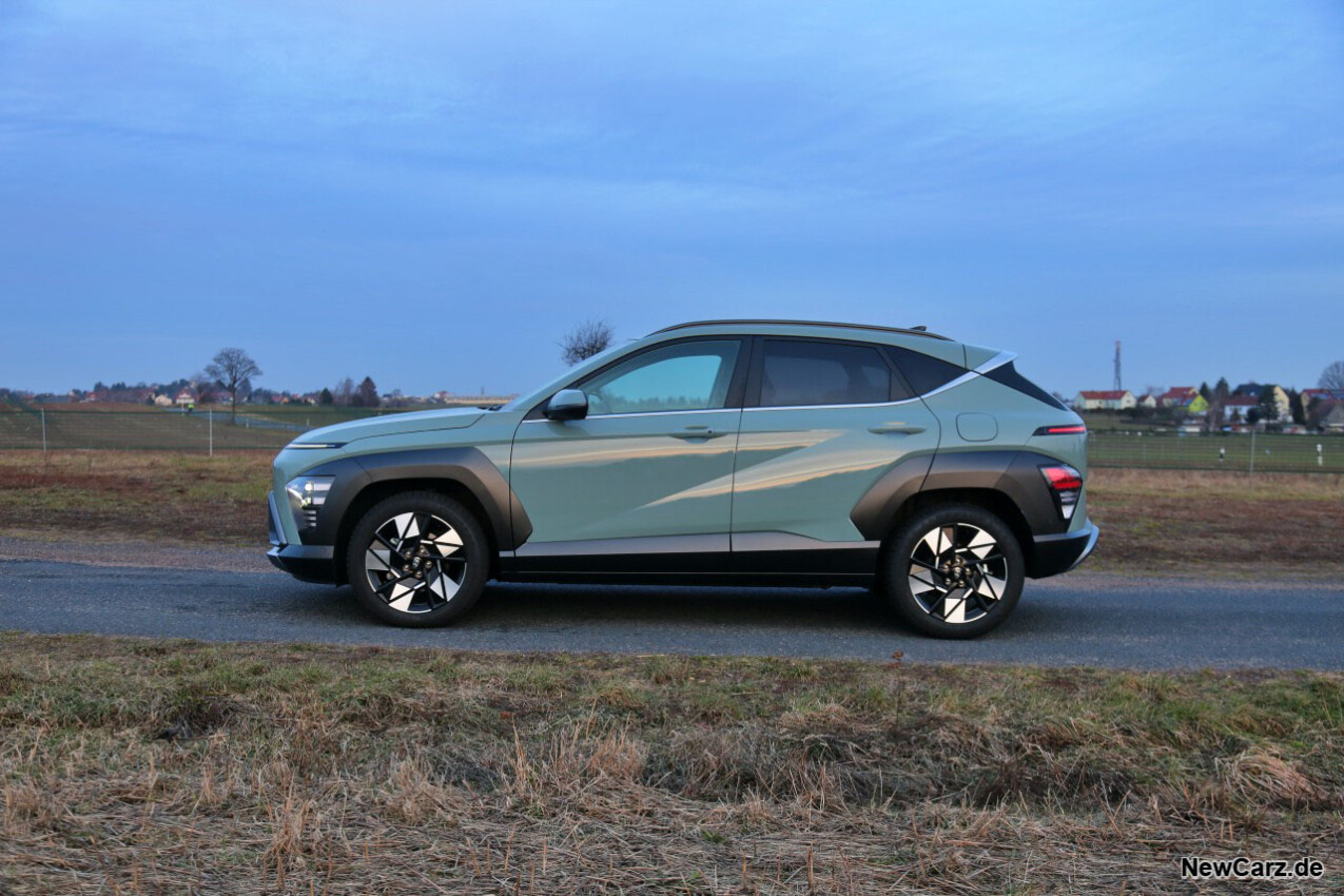 Hyundai Kona Hybrid Seite links