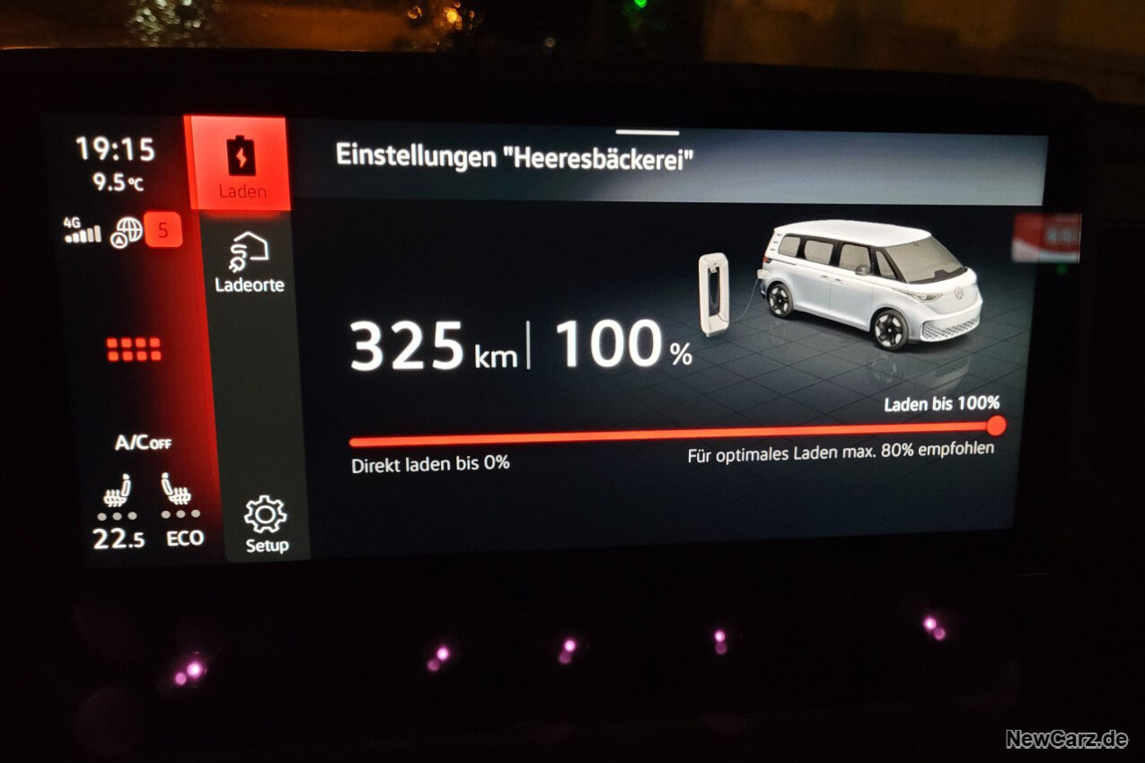 Reichweite VW ID. Buzz