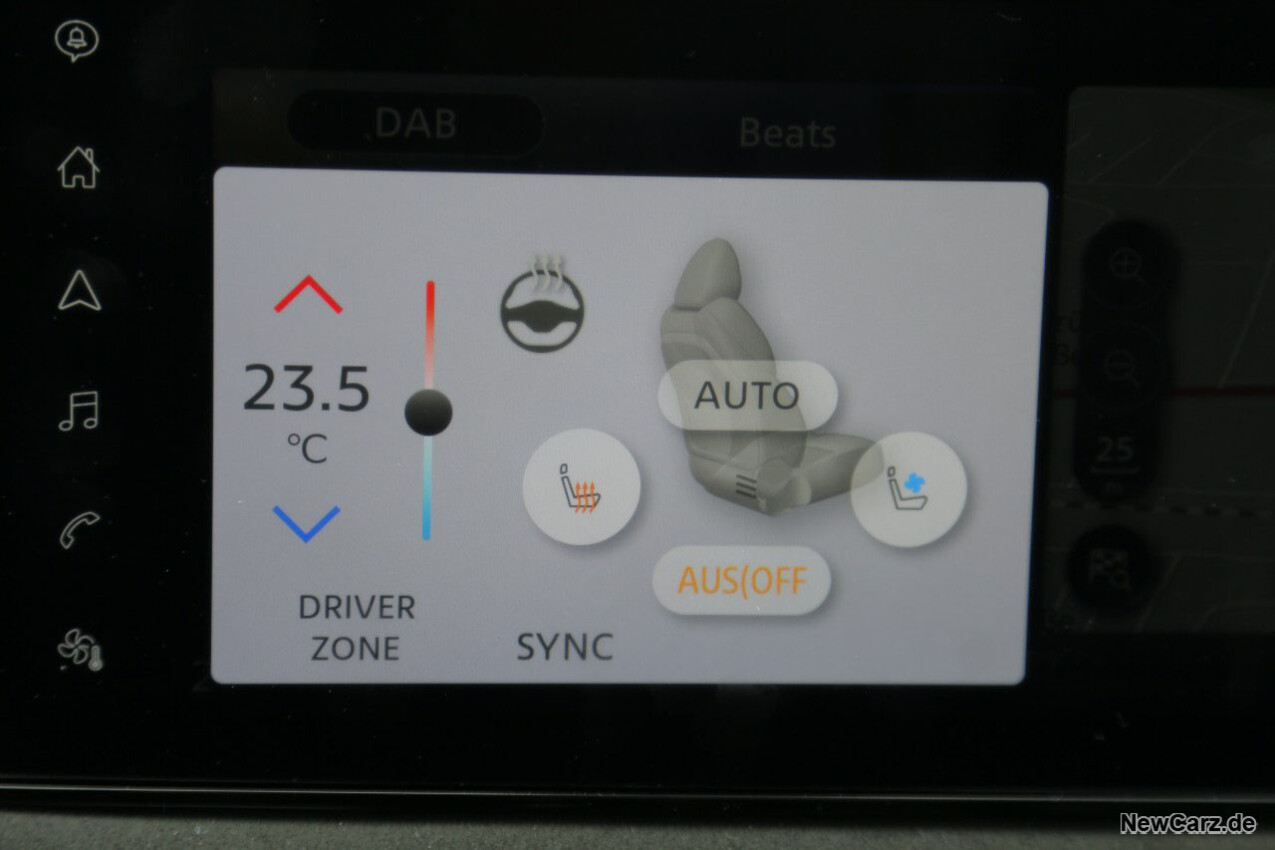 Sitzklimatisierung Nissan Ariya