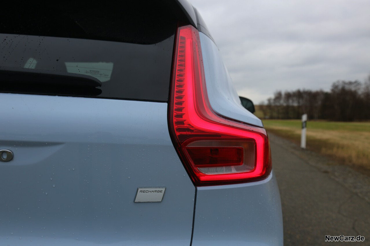 Volvo XC40 Recharge Pure Electric Rückleuchte