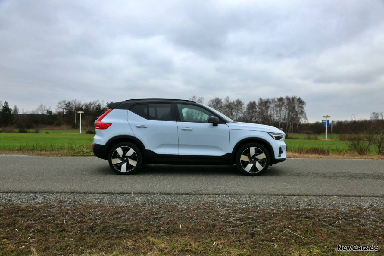Volvo XC40 Recharge Pure Electric Seite rechts