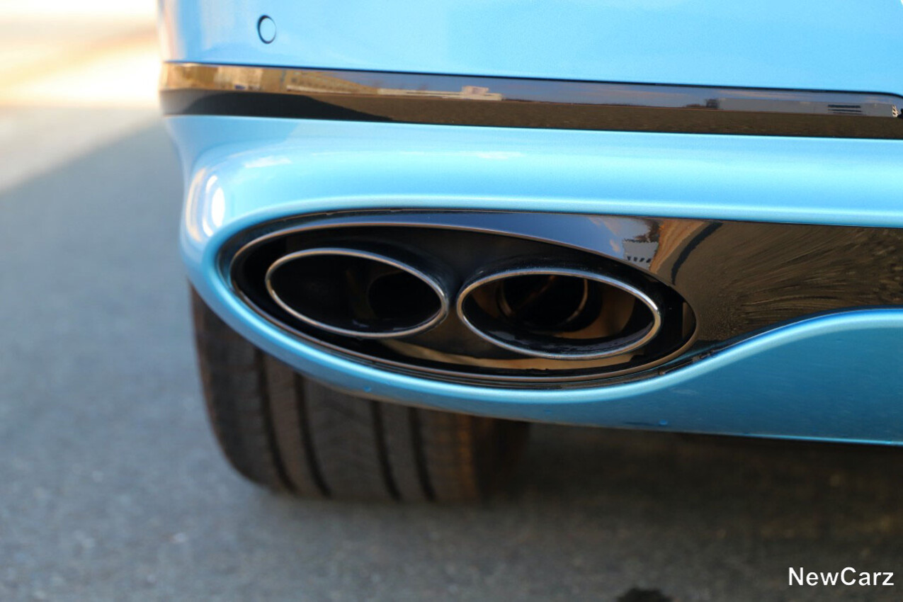 Endrohre Bentley Continental GT V8