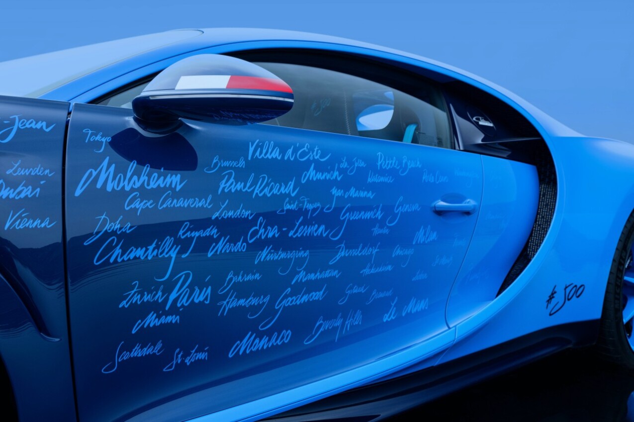 Bugatti Chiron L'Ultime Seite Tür
