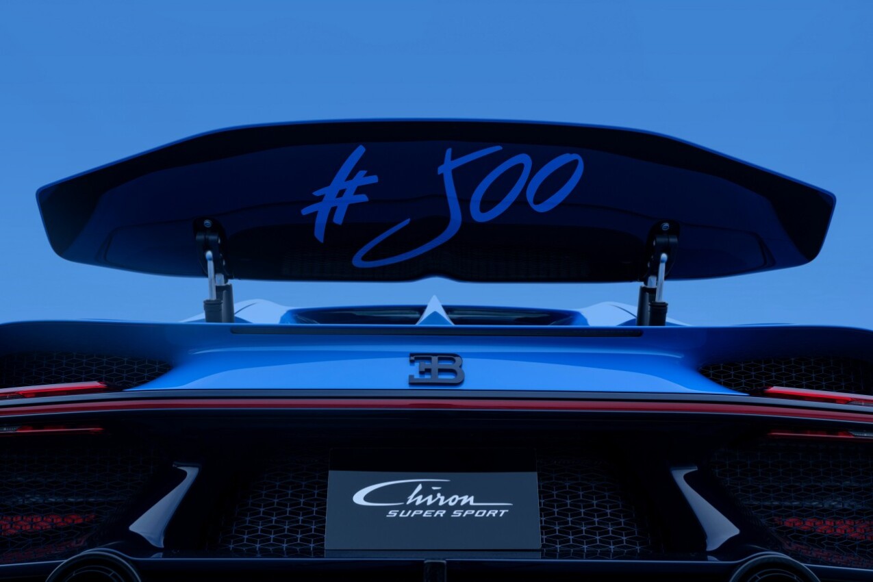 Bugatti Chiron L'Ultime Heckspoiler