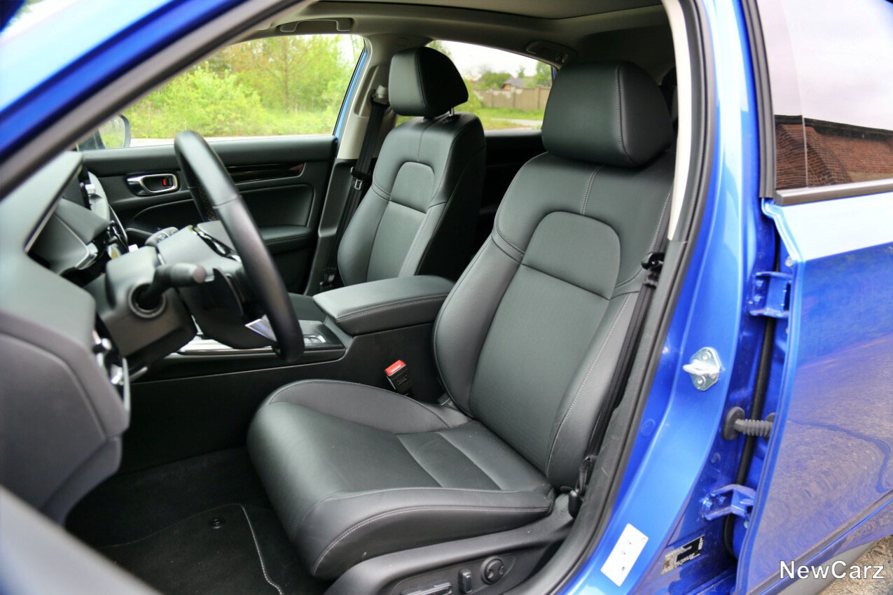 Vordersitze Honda Civic e:HEV