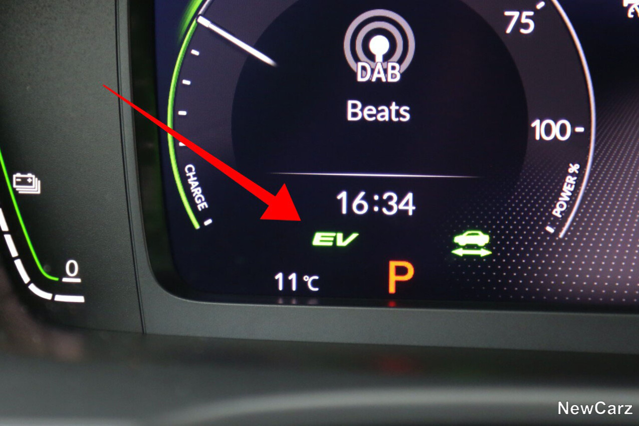 EV-Modus Honda Civic e:HEV