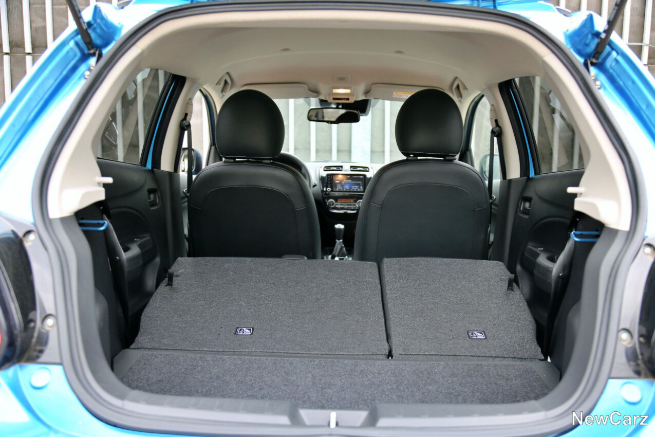 Kofferraum maximal Mitsubishi Space Star MT