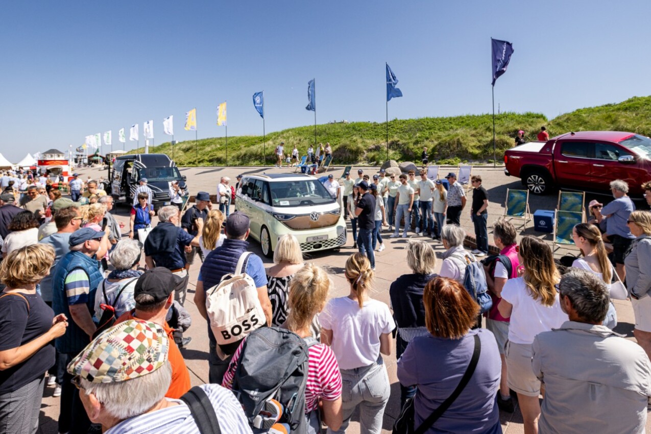 ID. Buzz Green auf Sylt