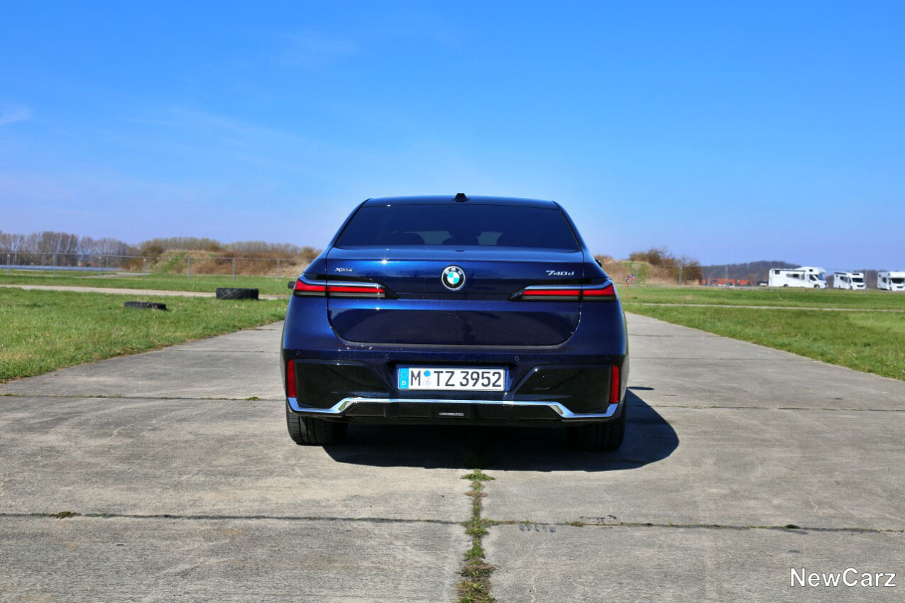 BMW 740d xDrive Heck