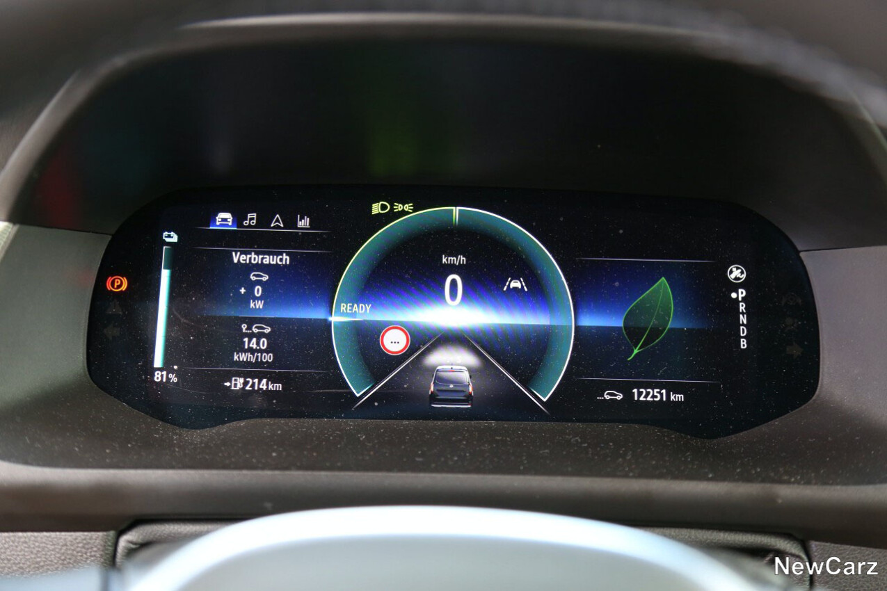 Cockpit Nissan Townstar EV