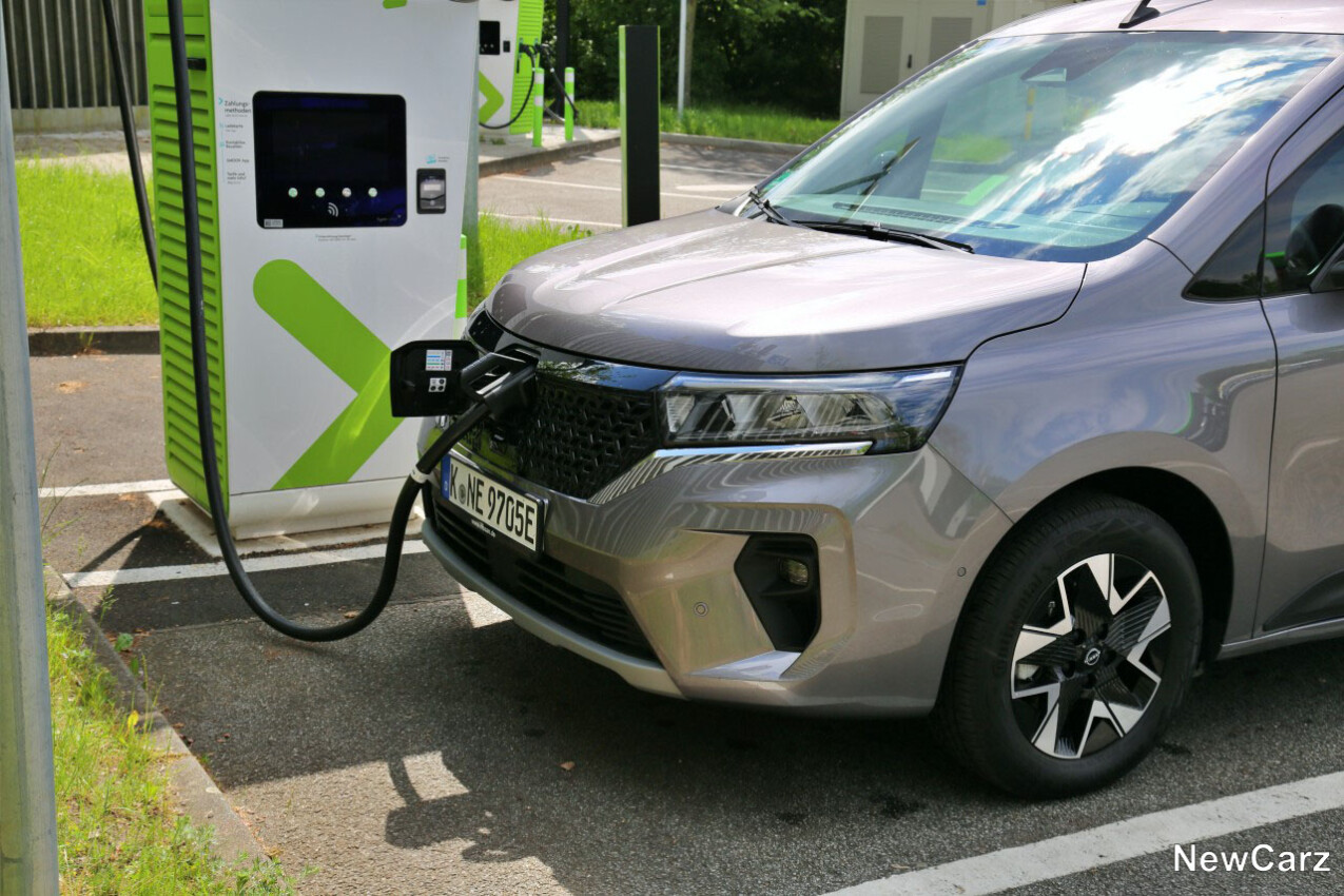 Nissan Townstar EV Aufladen