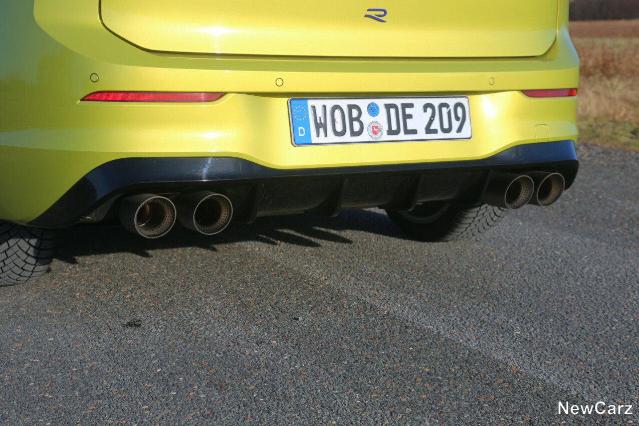Endrohre VW Golf R 333