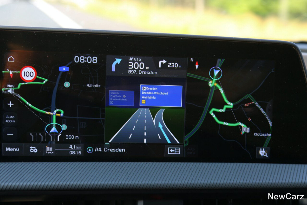 Navi im Kia EV6 GT