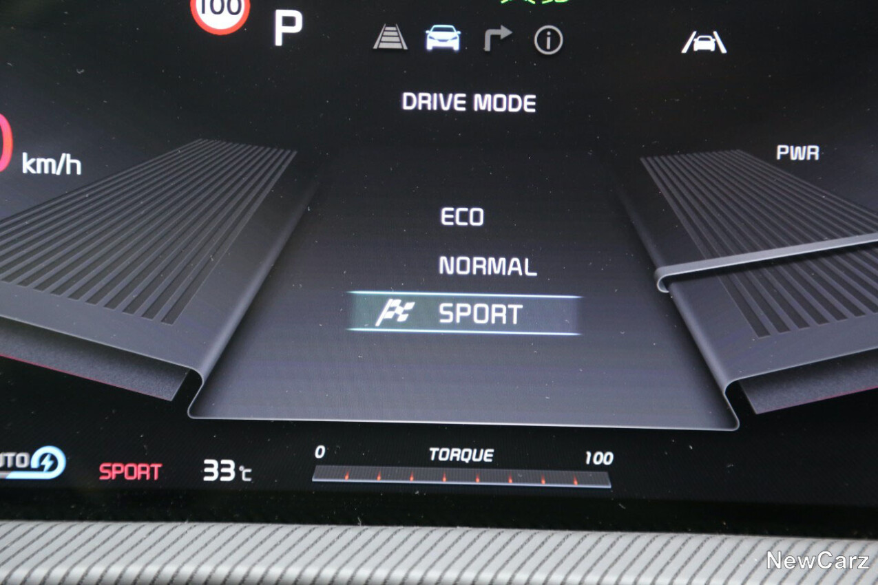 Fahrmodi Kia EV6 GT