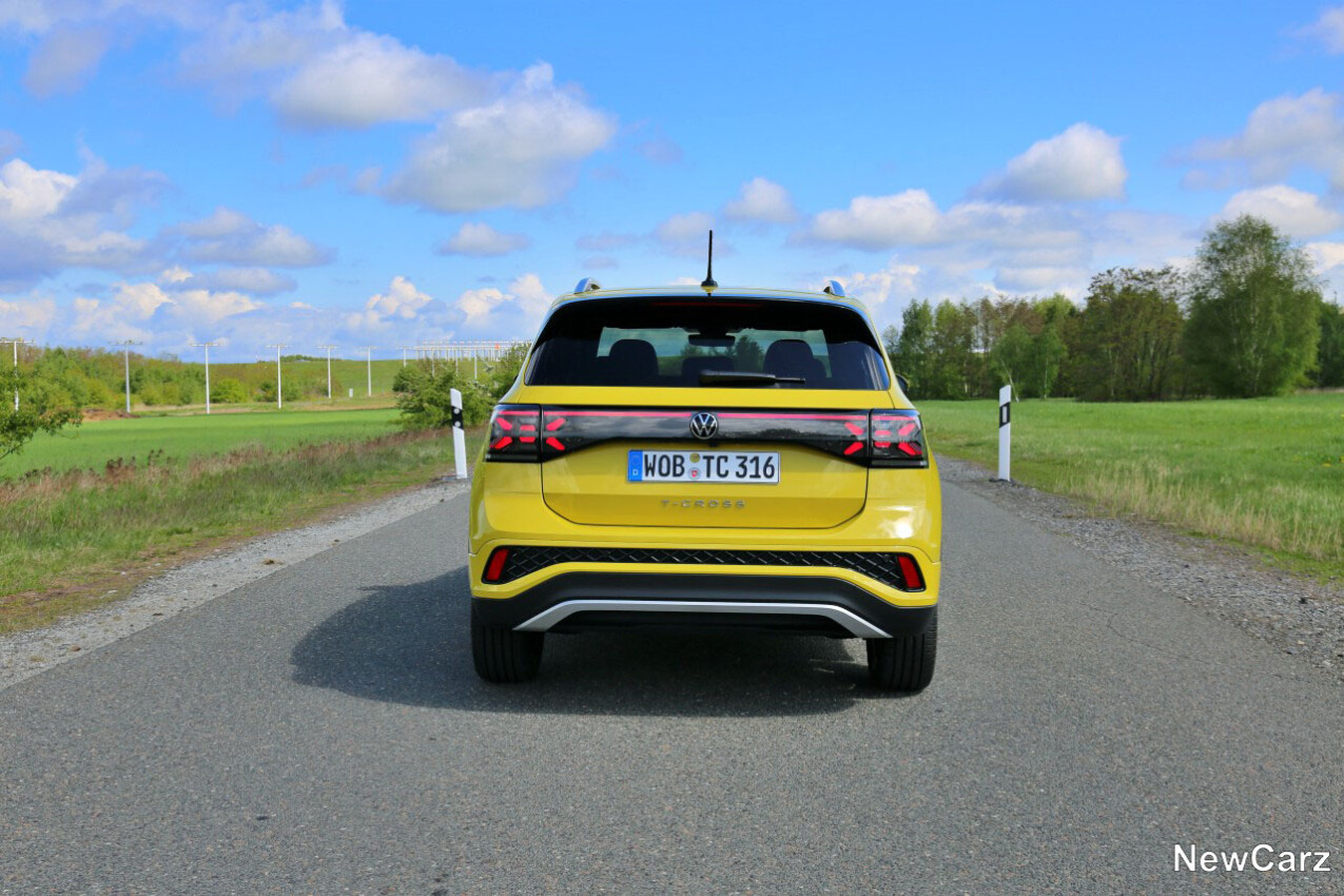 VW T-Cross Facelift hinten