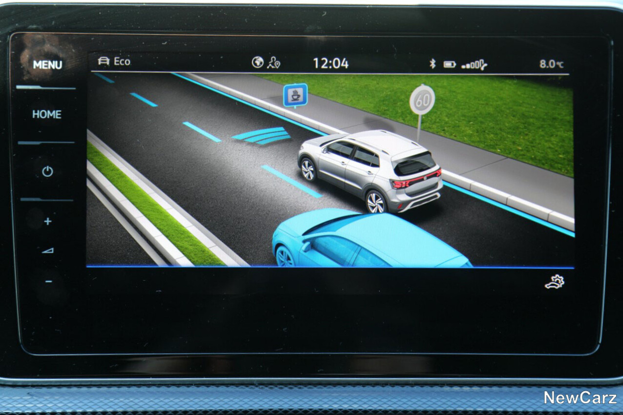 Assistenzsysteme VW T-Cross Facelift