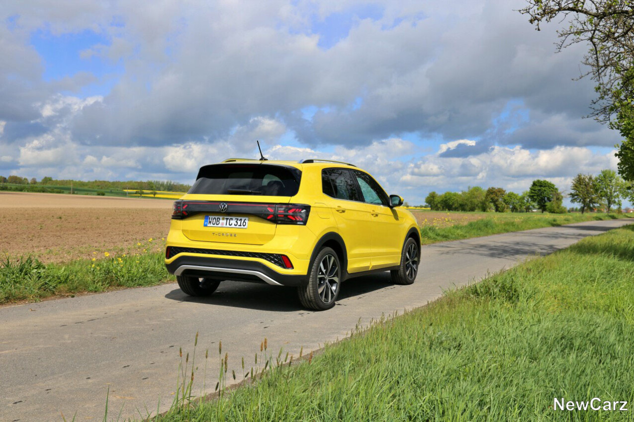 VW T-Cross Facelift schräg hinten rechts