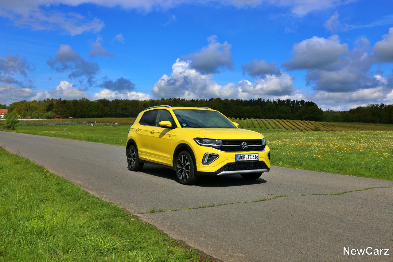 VW T-Cross Facelift schräg vorne rechts