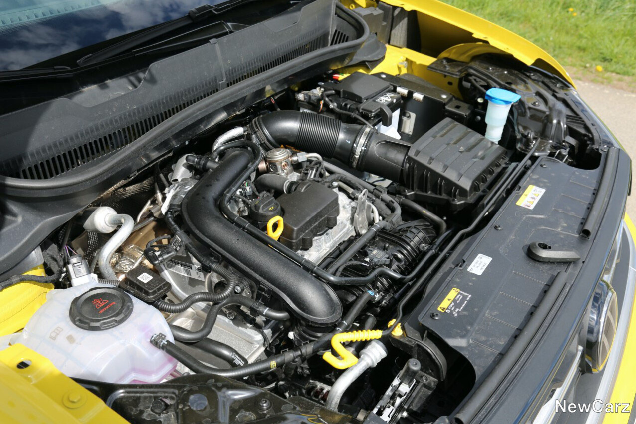 VW T-Cross Facelift Motorraum